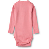 Wheat Soft Pink Rib Body L/S Lotta