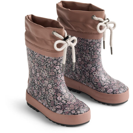 Wheat Black Sea Garden Rubber Stövlar Thermo Print