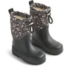 Wheat Black Sea Open Flowers Thermo Snowboot Drizzle