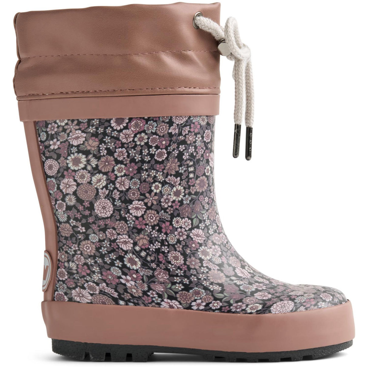 Wheat Black Sea Garden Rubber Stövlar Thermo Print