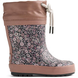 Wheat Black Sea Garden Rubber Stövlar Thermo Print