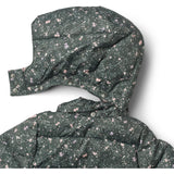 Wheat Forest Lake Checked Flowers Puffer Jacka Karla