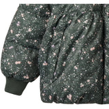 Wheat Forest Lake Checked Flowers Puffer Jacka Karla