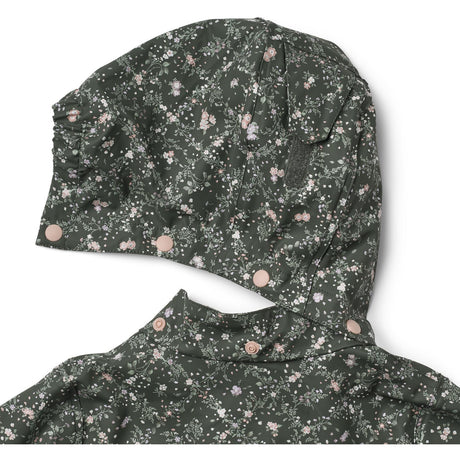 Wheat Forest Lake Checked Flowers Regnkläder Ollo Jacka