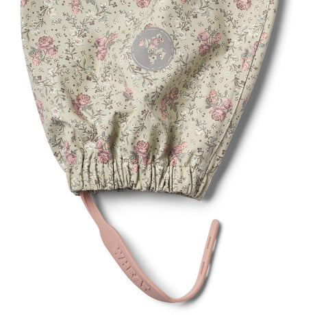 Wheat Slightly Green Flowers Regnkläder Olo Byxor