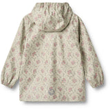 Wheat Slightly Green Flowers Regnkläder Ollo Jacka