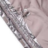 Wheat Silver Flower Meadow Puffer Jacka Eli