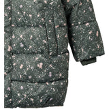 Wheat Forest Lake Checked Flowers Puffer Täcka Yrsa