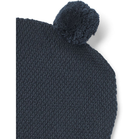 Wheat Ink Melange Stickad Elefanthatt Pomi