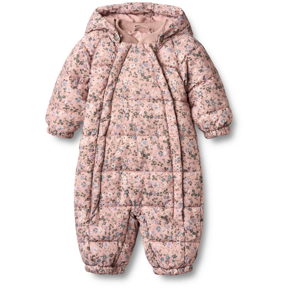 Wheat Rose Powder Flowers Puffer Baby Dräkt Edem