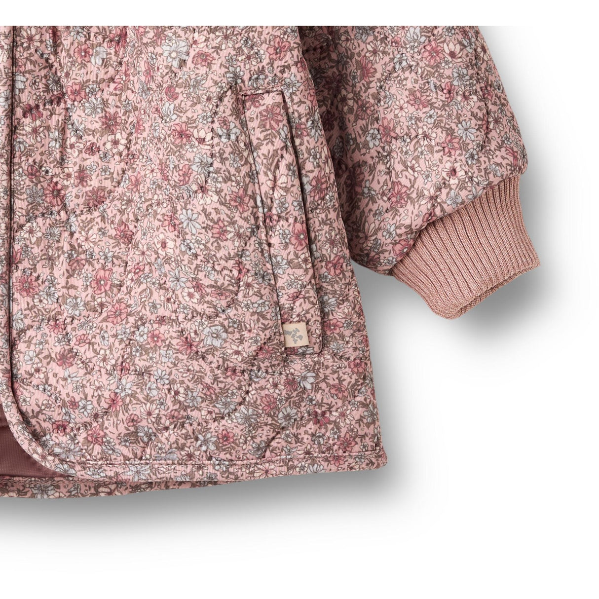 Wheat Soft Lavender Flowers Thermo Jacka Thilde