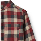 Wheat Red Blue Check Skjorta L/S Willum