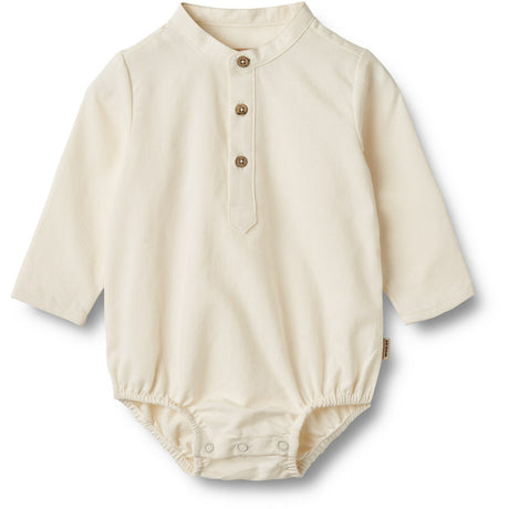 Wheat Eggshell Romper Skjorta Victor