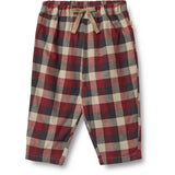 Wheat Red Blue Check Byxor Lined Arne