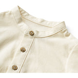 Wheat Eggshell Romper Skjorta Victor