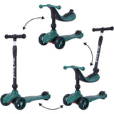 My Hood Dark Green Kick'N'Ride