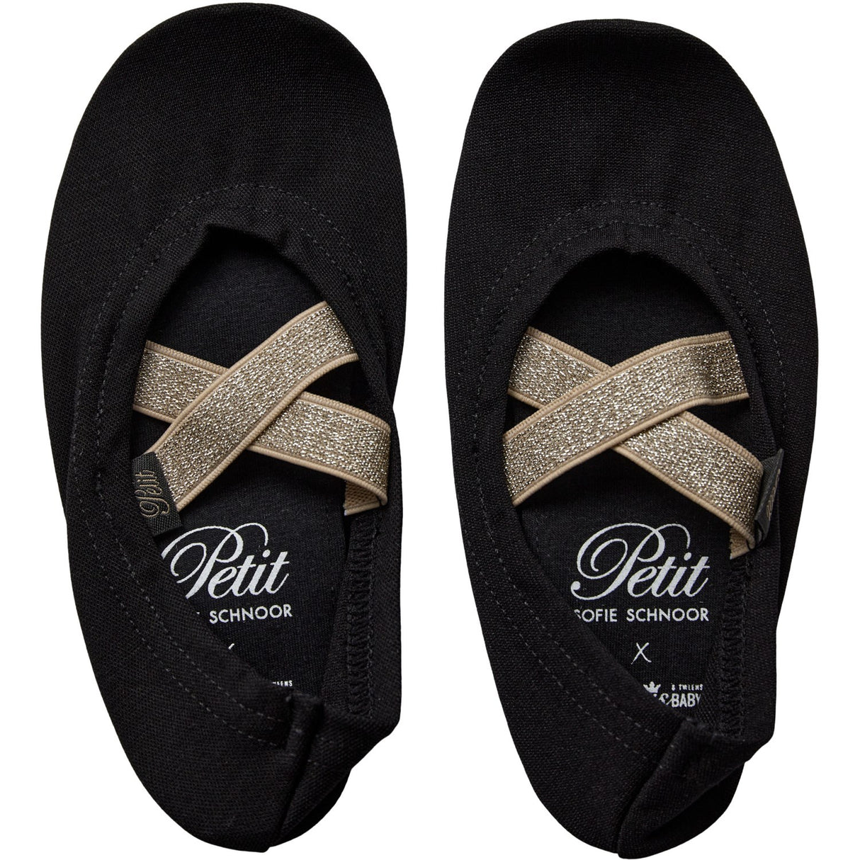 Sofie Schnoor x Luksusbaby Black Gymnastikskor