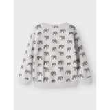 Lil'Atelier Vapor Blue Elephant Nmmdias Ls Loose Sweat Lil