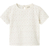 Lil'Atelier Coconut Milk Nbfhailey Ss Loose Topp Lil