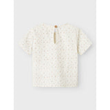 Lil'Atelier Coconut Milk Nbfhailey Ss Loose Topp Lil