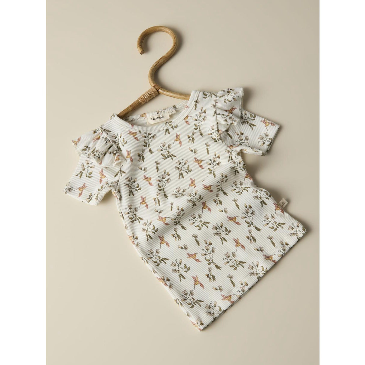 Lil'Atelier Coconut Milk Humming Bird Nmflavo Evo Ss Slim Topp Lil