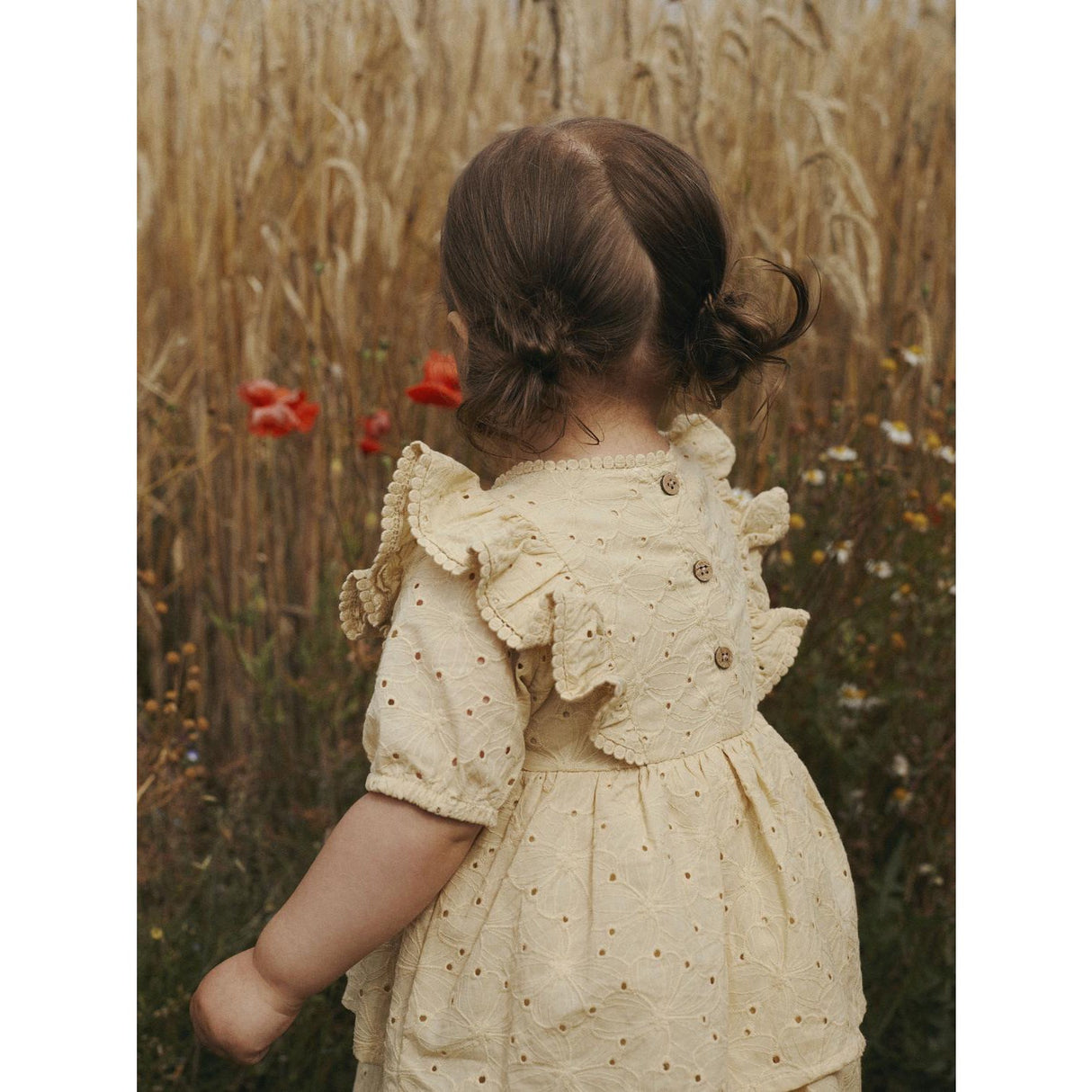 Lil'Atelier Sea Mist Nmffabioli Ss Loose Klänning Lil