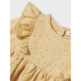 Lil'Atelier Sea Mist Nmffabioli Ss Loose Klänning Lil