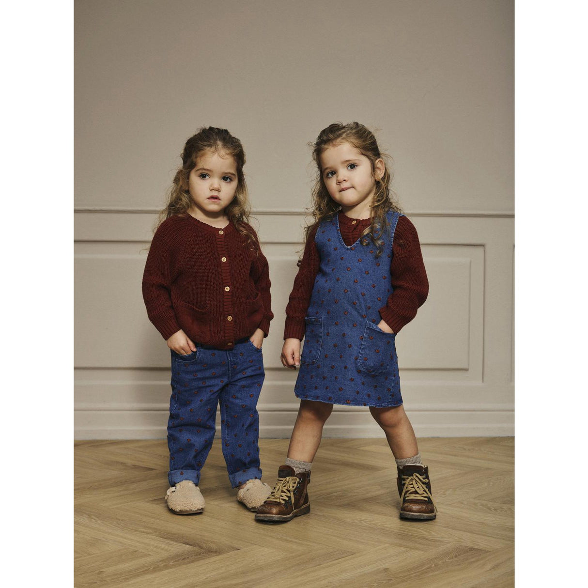 Lil'Atelier Spiced Apple Nmfemlen Lis Ls Stickad Card Lil