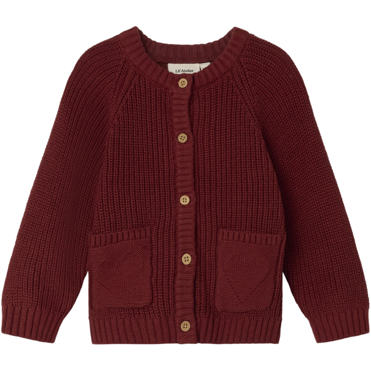 Lil'Atelier Spiced Apple Nmfemlen Lis Ls Stickad Card Lil