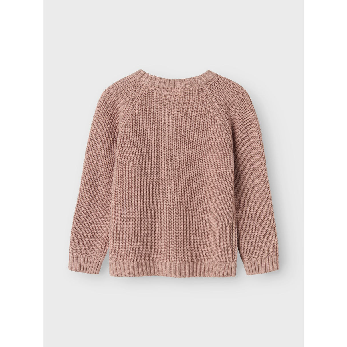 Lil'Atelier Misty Rose Nmnemlen Lin Ls Stickad Card Lil Noos