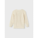 Lil'Atelier Turtledove Nmnemlen Lin Ls Stickad Card Lil Noos