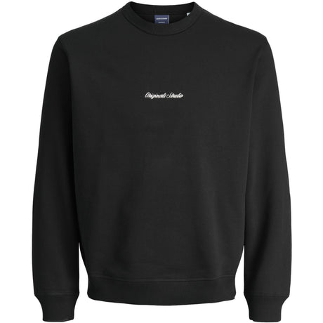 Jack & Jones Junior Black Jornorrebro Emb Sweat Crew Noos Jnr