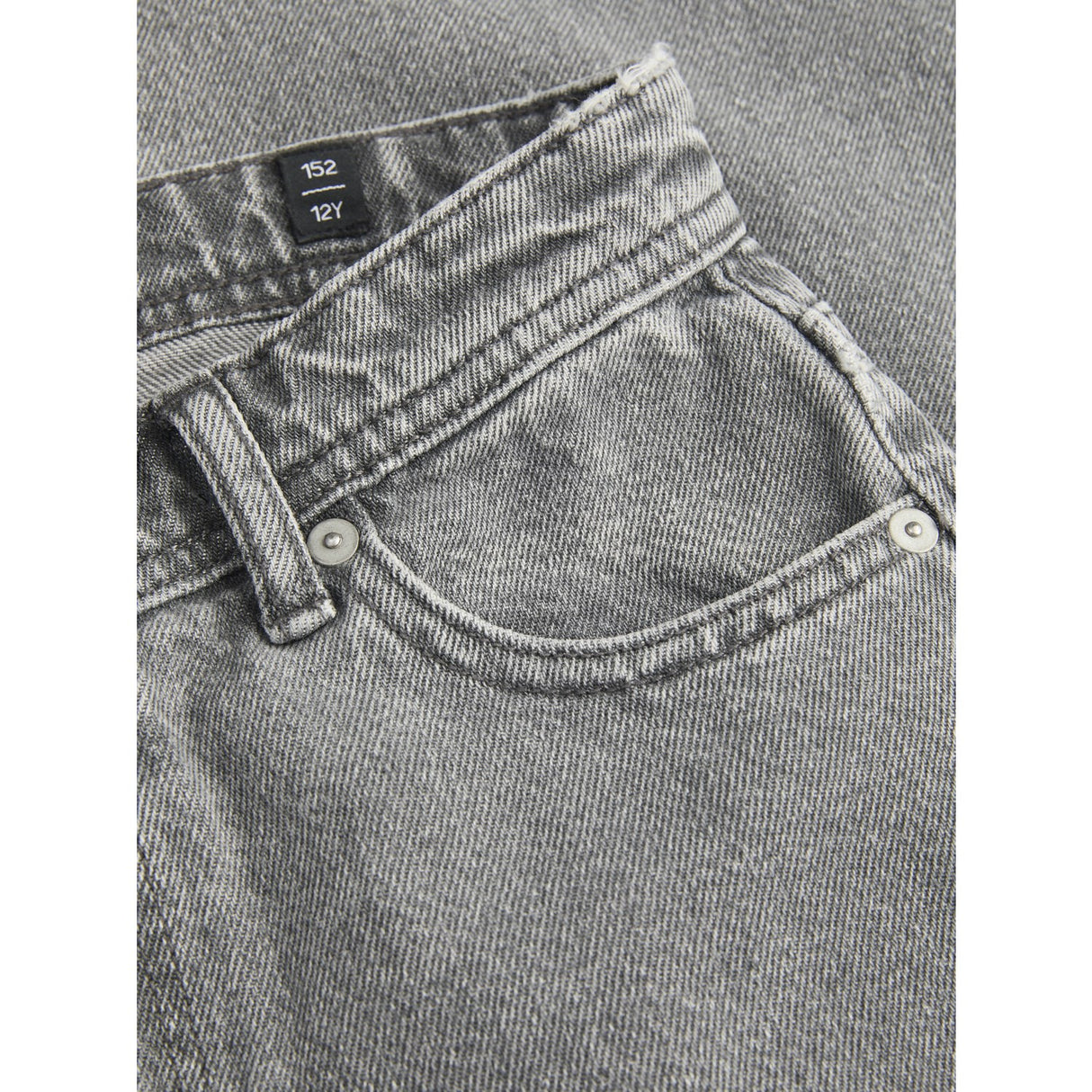 Jack & Jones Junior Black Denim Jjichris Jjoriginal Sq 269 Jnr