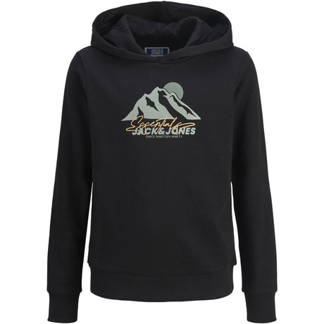 Jack & Jones Junior Black Jjsun Sweat Huva Jnr
