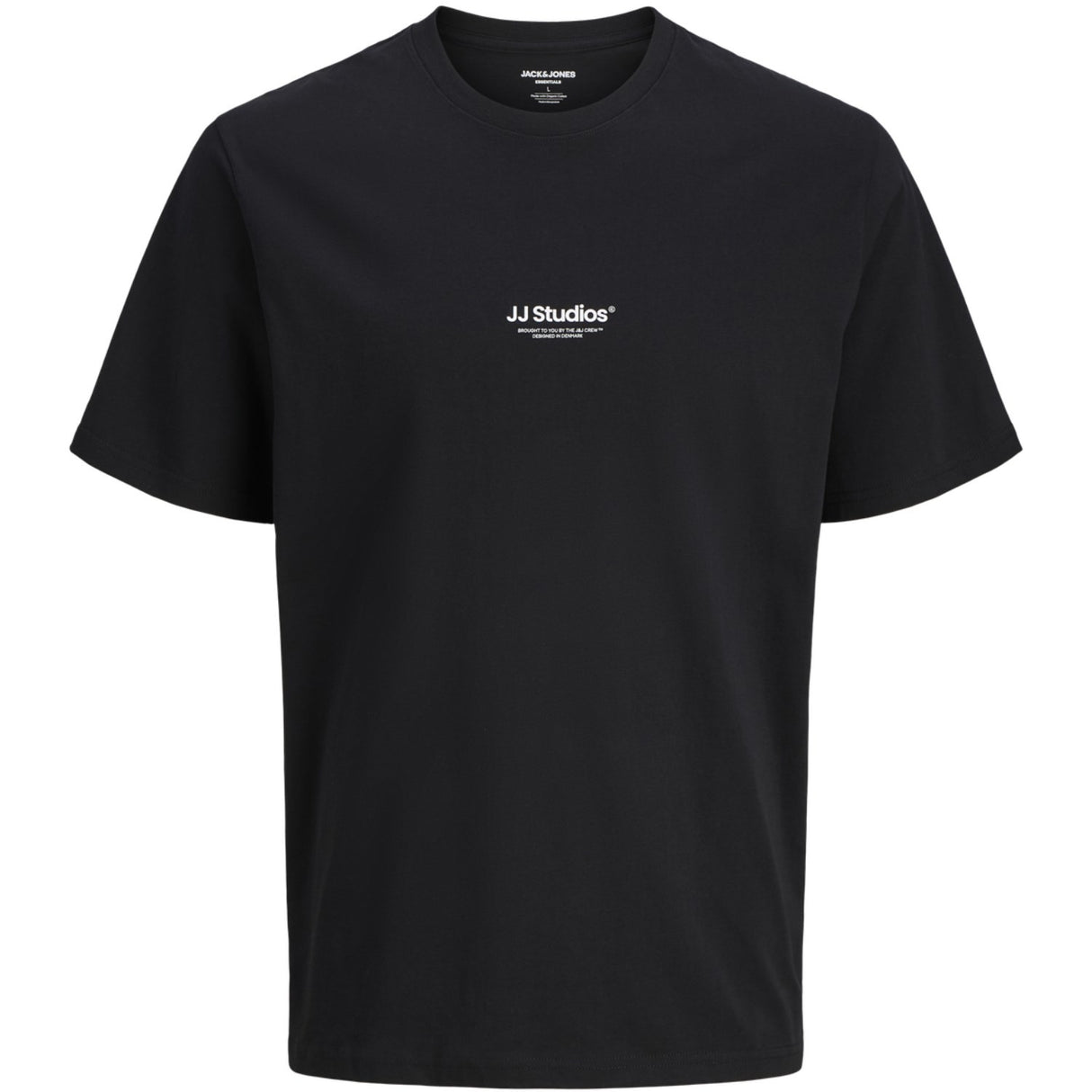 Jack & Jones Junior Black Jjesoho Tee Ss Crew Neck Noos Jnr