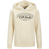 Jack & Jones Junior Antique White Big Print Jjmakoto Sweat Huva Jnr