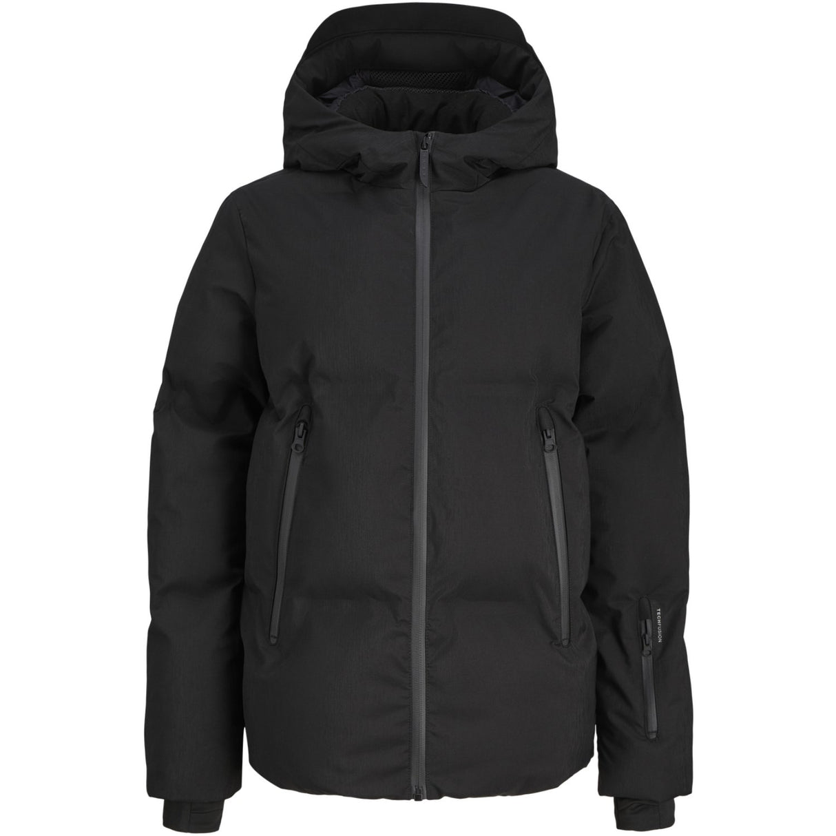Jack & Jones Junior Black Jcofusion Technical Puffer Jacka Jnr