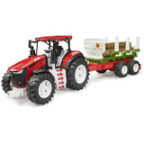 Bruder Roadmax Traktor Med Skovvogn Og 3 Stammer