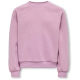 kids ONLY Mauve Orchid Rhinestones Kogzenna Life Ls Oversize Rhinestone Swt