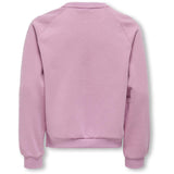 kids ONLY Mauve Orchid Rhinestones Kogzenna Life Ls Oversize Rhinestone Swt