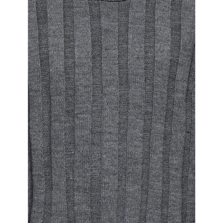 kids ONLY Dark Grey Melange Kogtessa L/S O-Neck Pullover Knt
