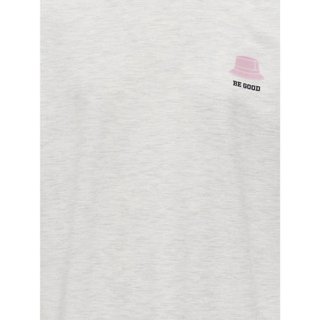 kids ONLY Light Grey Melange Collage Kogbillie Ss Loose Nallebjörn Topp Jrs Noos