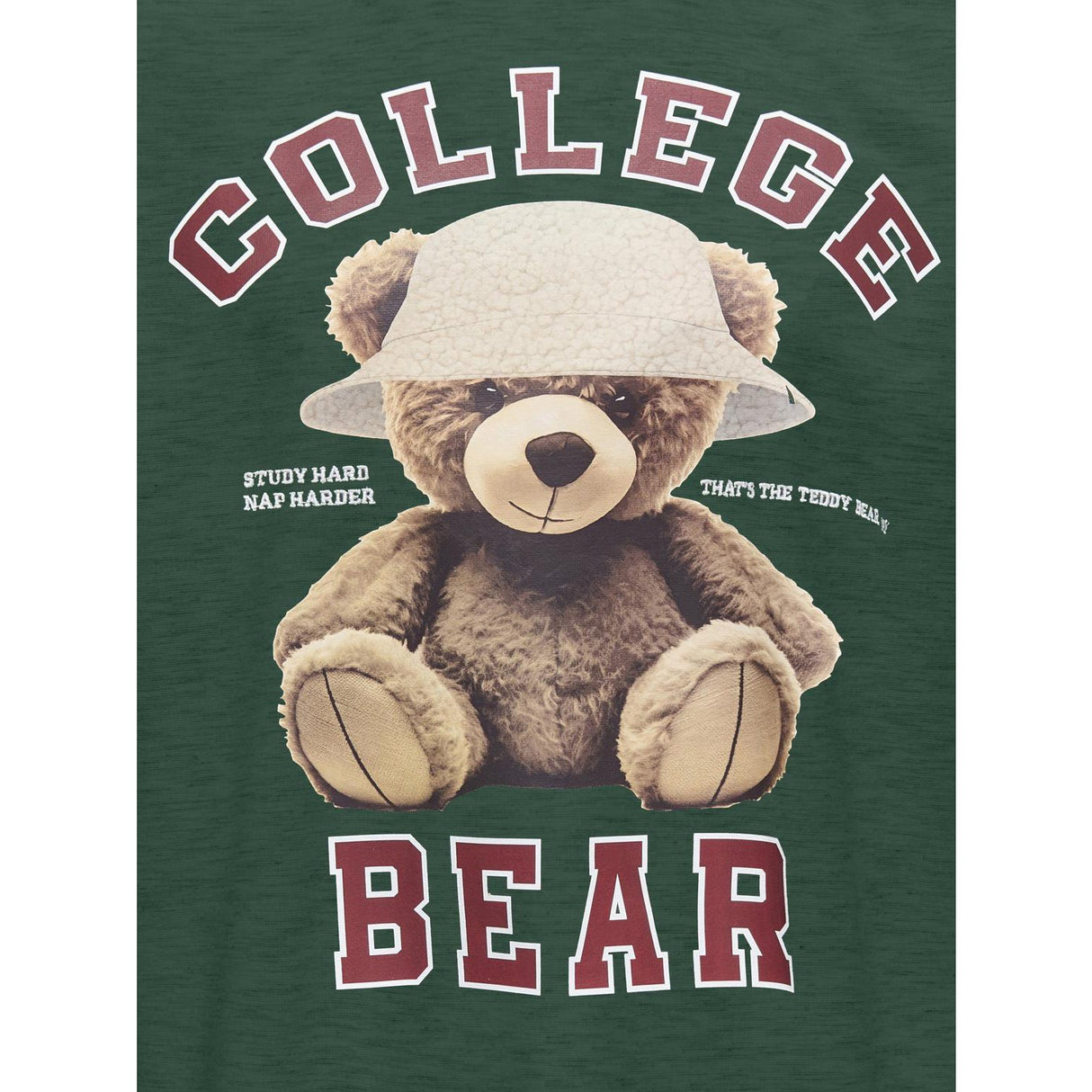 kids ONLY Pineneedle Collage/Hat Nomad Kogbillie Ss Loose Nallebjörn Topp Jrs Noos