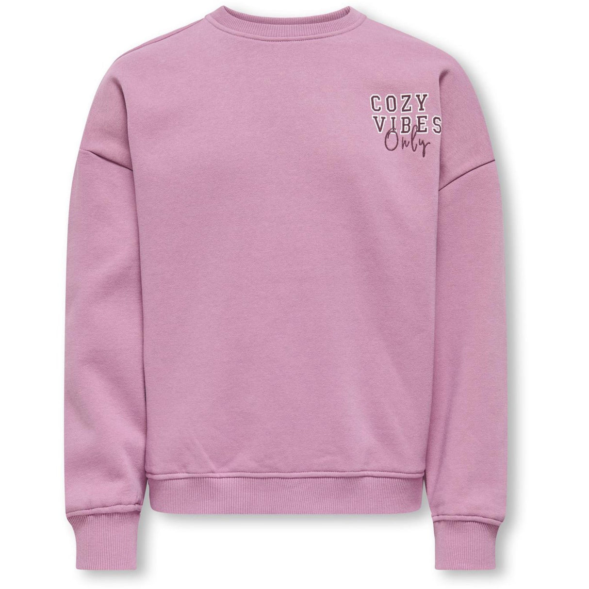 kids ONLY Mauve Orchid Cozy Kogbila L/S Ovz Björn O-Neck Swt Noos