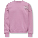 kids ONLY Mauve Orchid Cozy Kogbila L/S Ovz Björn O-Neck Swt Noos