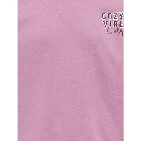 kids ONLY Mauve Orchid Cozy Kogbila L/S Ovz Björn O-Neck Swt Noos