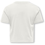 kids ONLY Cloud Dancer Teddy Cap Kogrex S/S Printed Topp Jrs