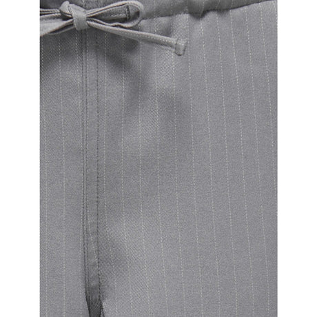 kids ONLY Medium Grey Melange Boxer White Kogmiley Life Pinstr. Boxer Str Byxor Pnt