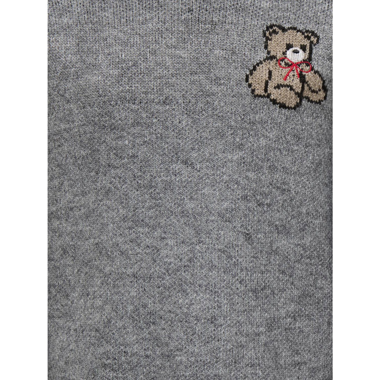 kids ONLY Medium Grey Melange Teddy Kogteddy L/S Pullover Knt Noos