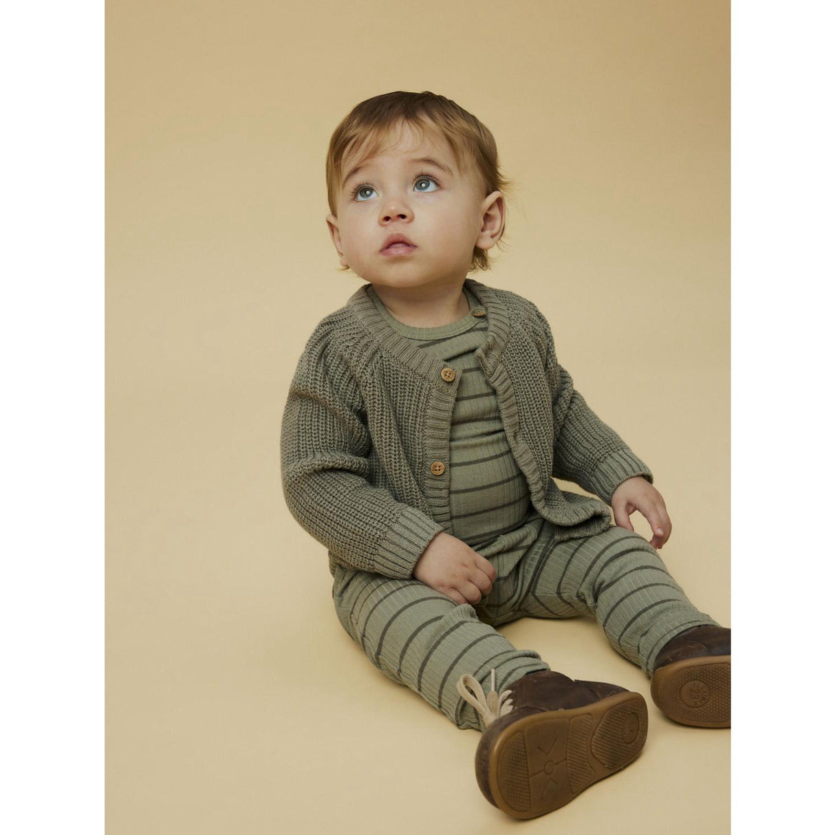 Lil'Atelier Overland Trek Nbnemlen Ls Stickad Card Lil Noos